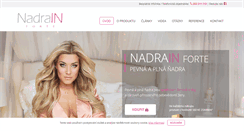 Desktop Screenshot of nadrain.cz